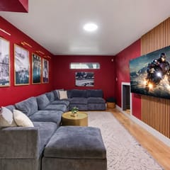 Modern Getaway | Private Theater & Game Room
