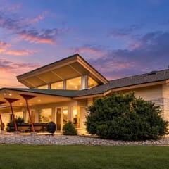 Round Top Designer Home